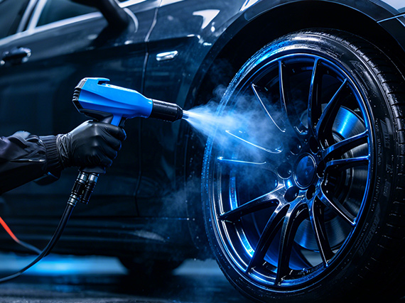 Flexible Intelligent Mixed Line Powder Coating Solution for Wheels and Frames