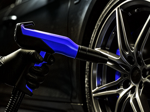 Low Temperature Curing Clear Powder Topcoat Energy Saving Solution for Aluminum Wheels