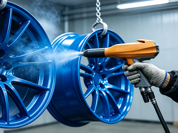 Manual Powder Coat Spray Gun Delivers Professional Finishes for Small Shops and DIY Projects