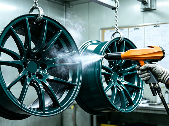Craftsman Powder Coat Gun Delivers Professional Home Coating Results for DIY Auto and Metal Projects